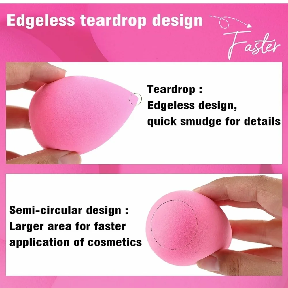 10pcs Beauty Sponges Makeup Sponge